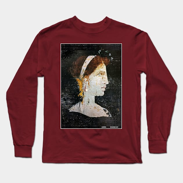 Cleopatra Long Sleeve T-Shirt by Mosaicblues